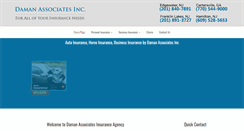 Desktop Screenshot of damanassociates.com